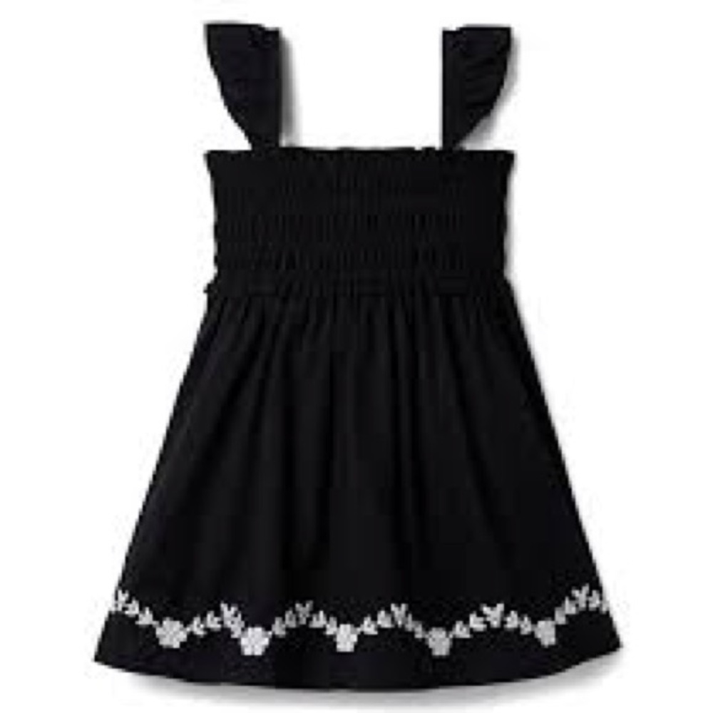Janie and Jack The Emily Embroidered Smocked Sundress